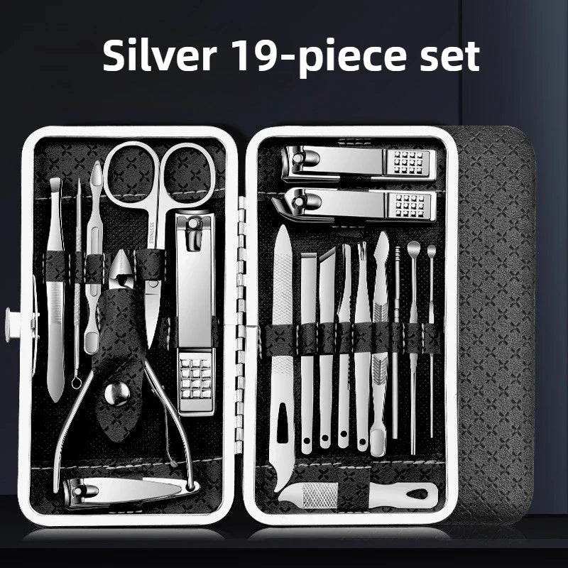 19Pcs Utensílios de manicure