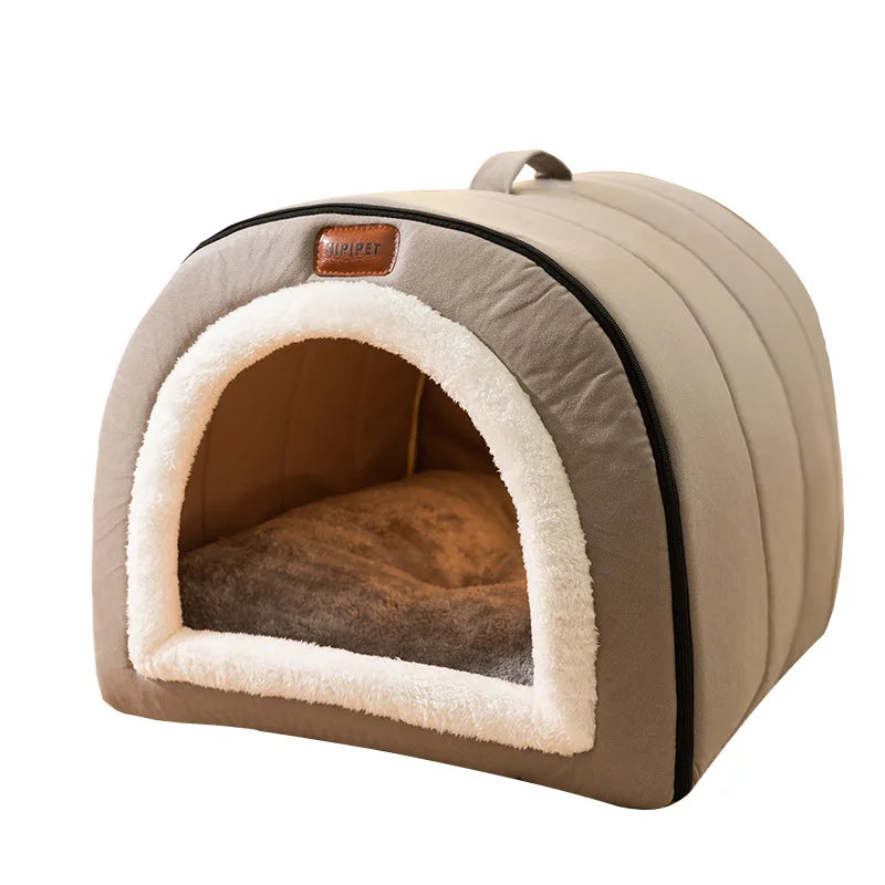 Cama de inverno para cães