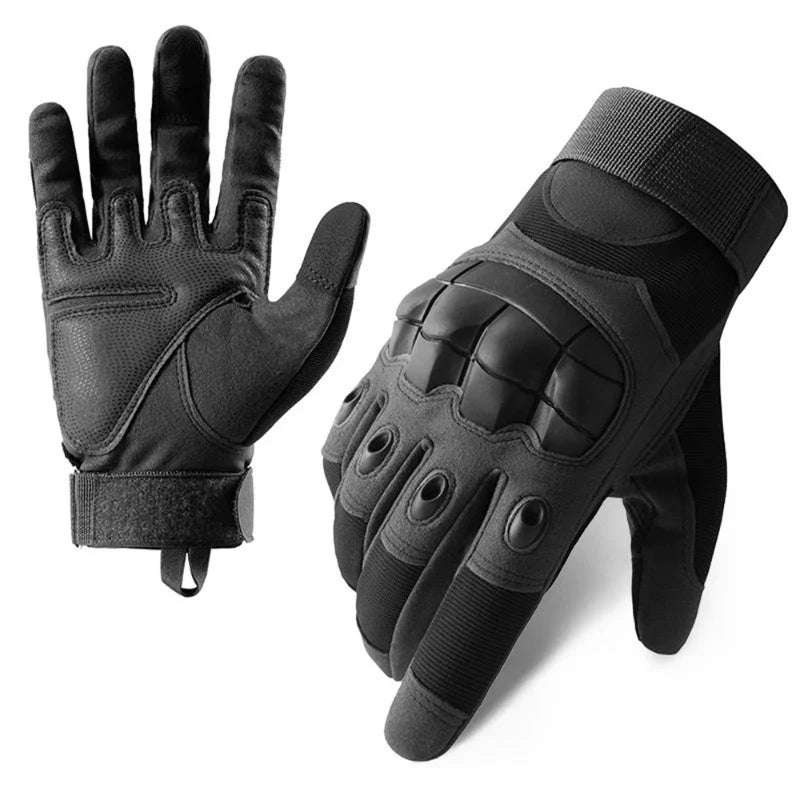 Luvas de motociclista com touch screen e prova d'agua.