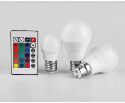 Lâmpada LED RGB - Com controle