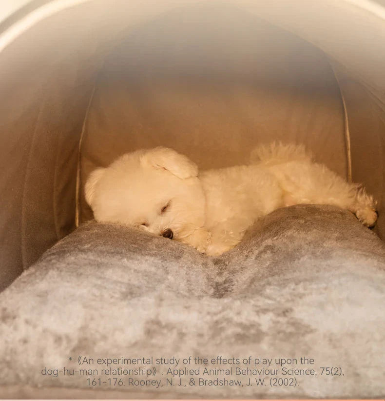Cama de inverno para cães